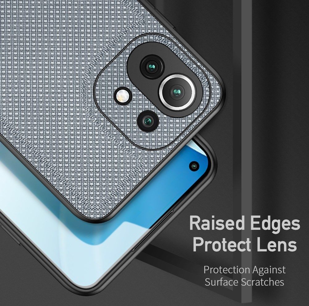 Dux Ducis Fino Xiaomi Mi 11 Lite 4G/5G (NE) Hoesje Back Cover Blauw afbeelding 4