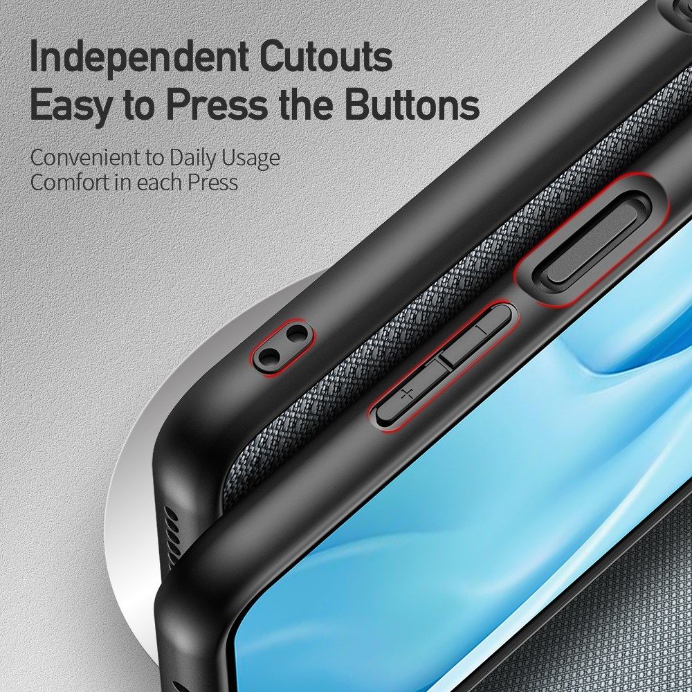 Dux Ducis Fino Xiaomi Mi 11 Lite 4G/5G (NE) Hoesje Back Cover Blauw afbeelding 6
