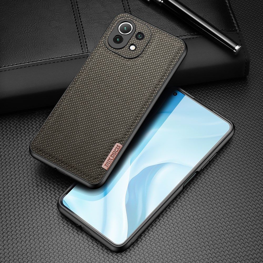 Dux Ducis Fino Xiaomi Mi 11 Lite 4G/5G (NE) Hoesje Back Cover Groen afbeelding 2