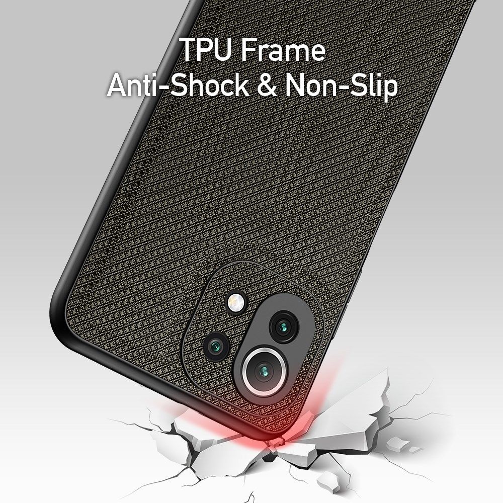 Dux Ducis Fino Xiaomi Mi 11 Lite 4G/5G (NE) Hoesje Back Cover Groen afbeelding 5