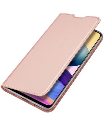 Dux Ducis Skin Pro Xiaomi Redmi Note 10 5G/Poco M3 Pro Hoesje Roze Hoesjes