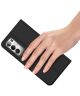 Dux Ducis Skin Pro Series Oppo Find X3 Neo Hoesje Wallet Case Zwart