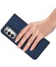 Dux Ducis Skin Pro Series Oppo Find X3 Neo Hoesje Wallet Case Blauw