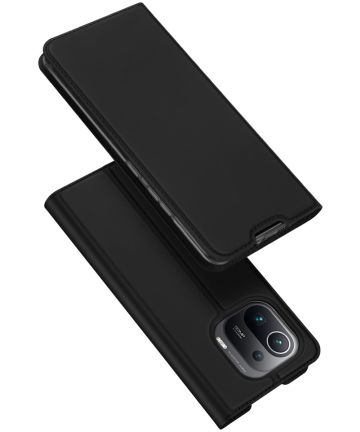 Dux Ducis Skin Pro Series Xiaomi Mi 11 Pro Hoesje Wallet Case Zwart Hoesjes