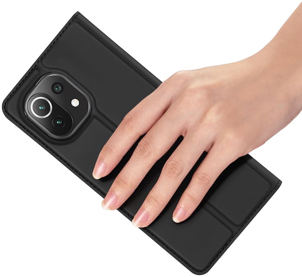 Dux Ducis Skin Pro Xiaomi Mi 11 Lite 4G/5G (NE) Hoesje Zwart afbeelding 4