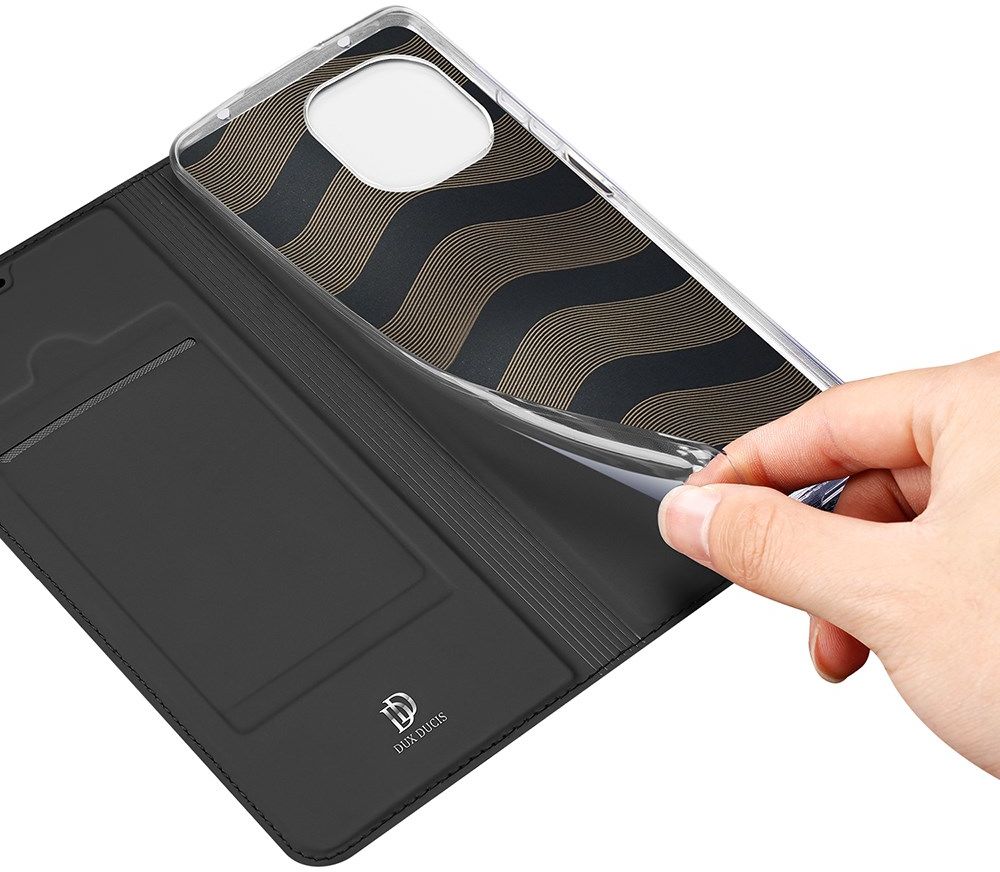 Dux Ducis Skin Pro Xiaomi Mi 11 Lite 4G/5G (NE) Hoesje Zwart afbeelding 5