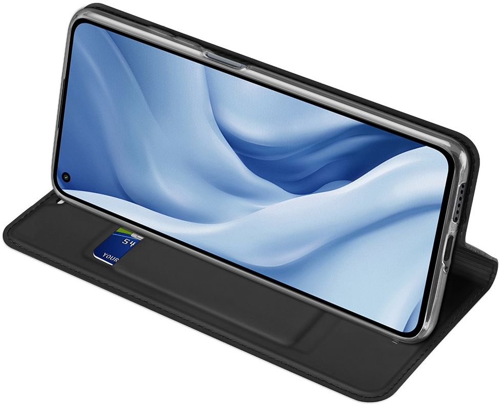 Dux Ducis Skin Pro Xiaomi Mi 11 Lite 4G/5G (NE) Hoesje Zwart afbeelding 8