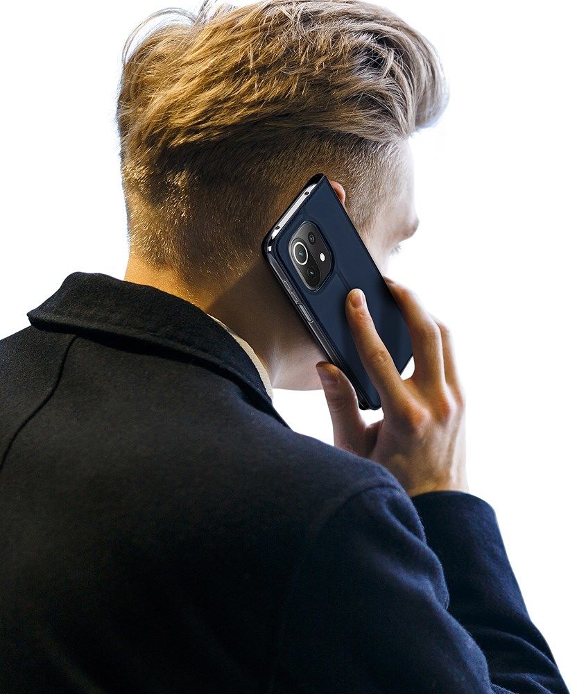 Dux Ducis Skin Pro Xiaomi Mi 11 Lite 4G/5G (NE) Hoesje Blauw afbeelding 6