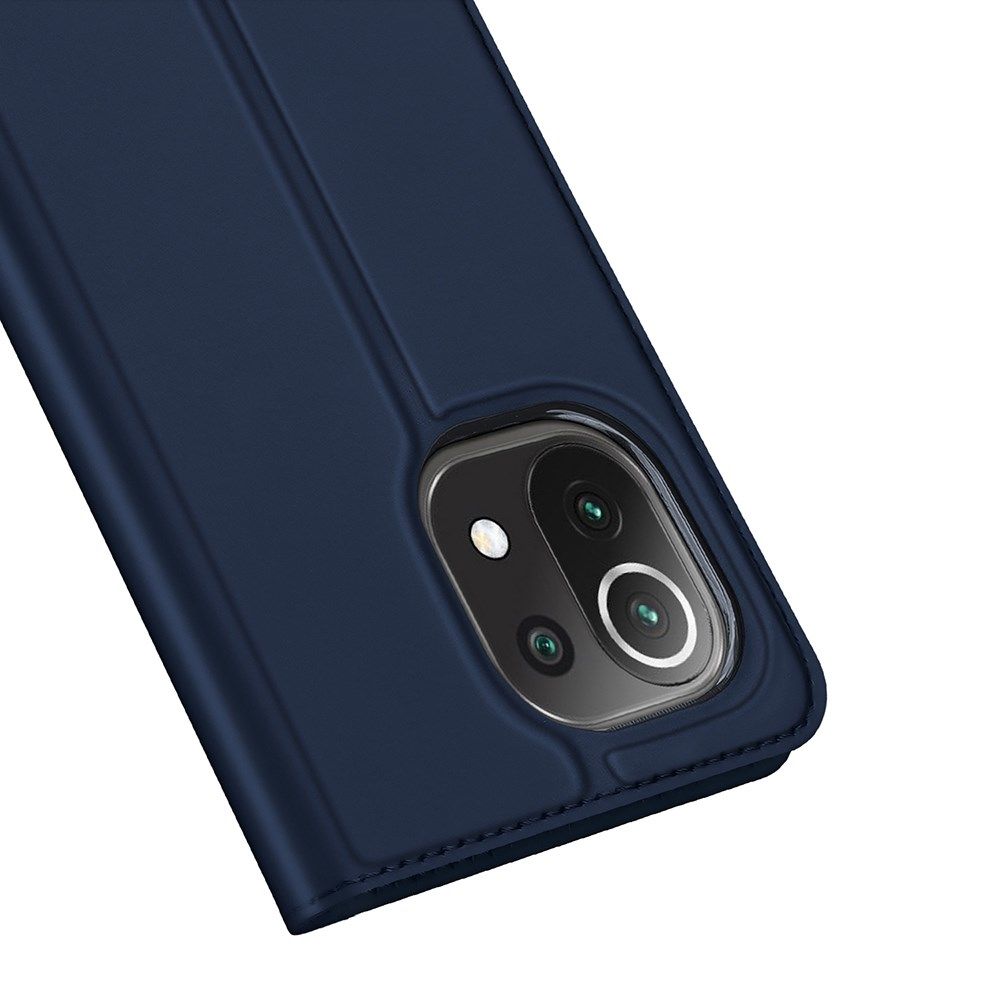 Dux Ducis Skin Pro Xiaomi Mi 11 Lite 4G/5G (NE) Hoesje Blauw afbeelding 9