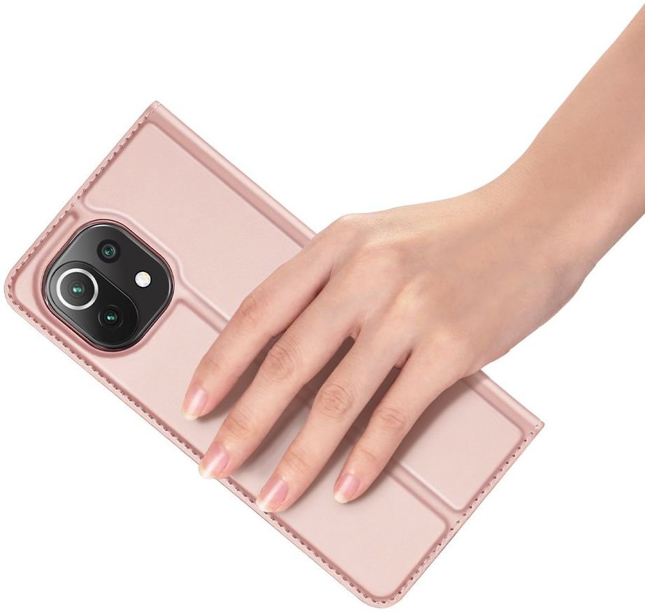 Dux Ducis Skin Pro Xiaomi Mi 11 Lite 4G/5G (NE) Hoesje Roze afbeelding 4