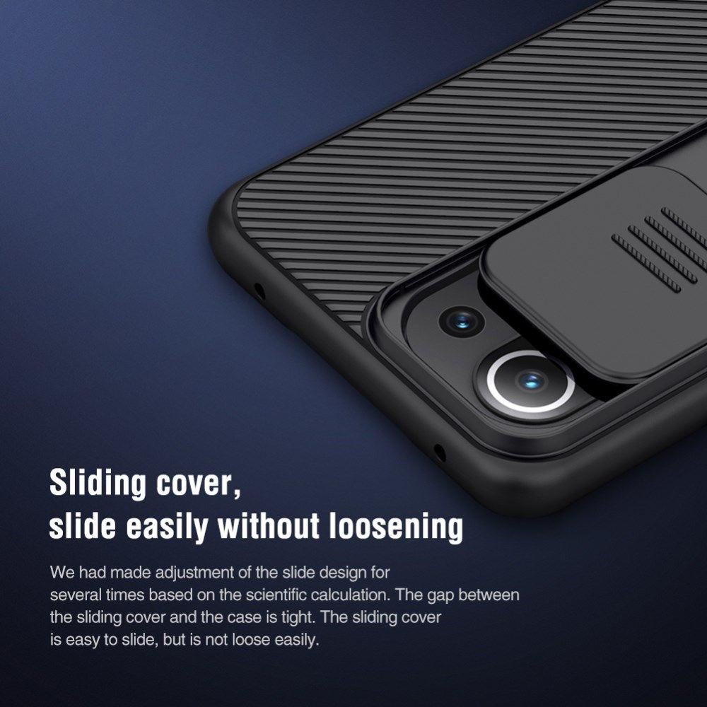 Nillkin CamShield Xiaomi Mi 11 Lite 4G/5G (NE) Hoesje met Slider Blauw afbeelding 9