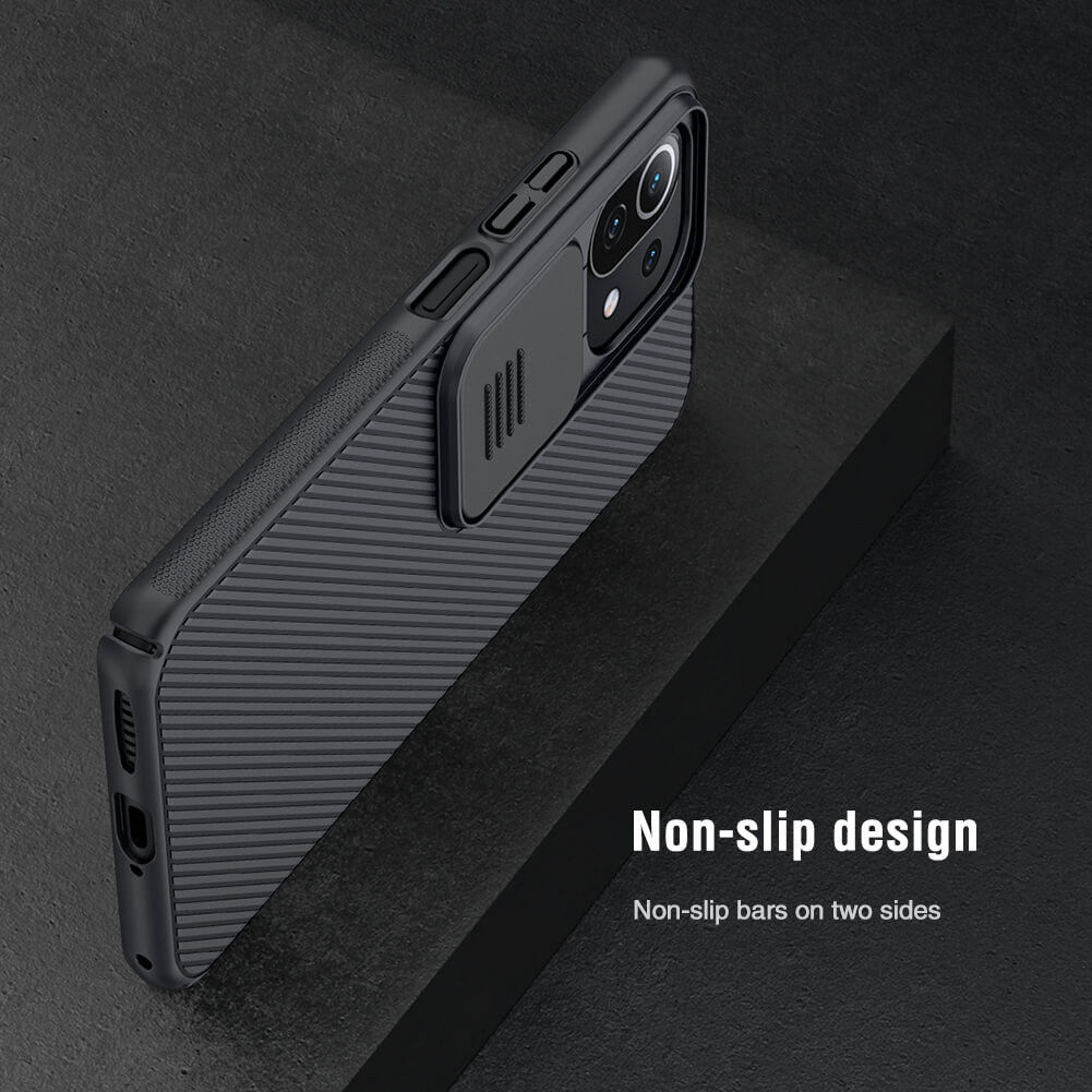Nillkin CamShield Xiaomi Mi 11 Lite 4G/5G (NE) Hoesje met Slider Blauw afbeelding 10