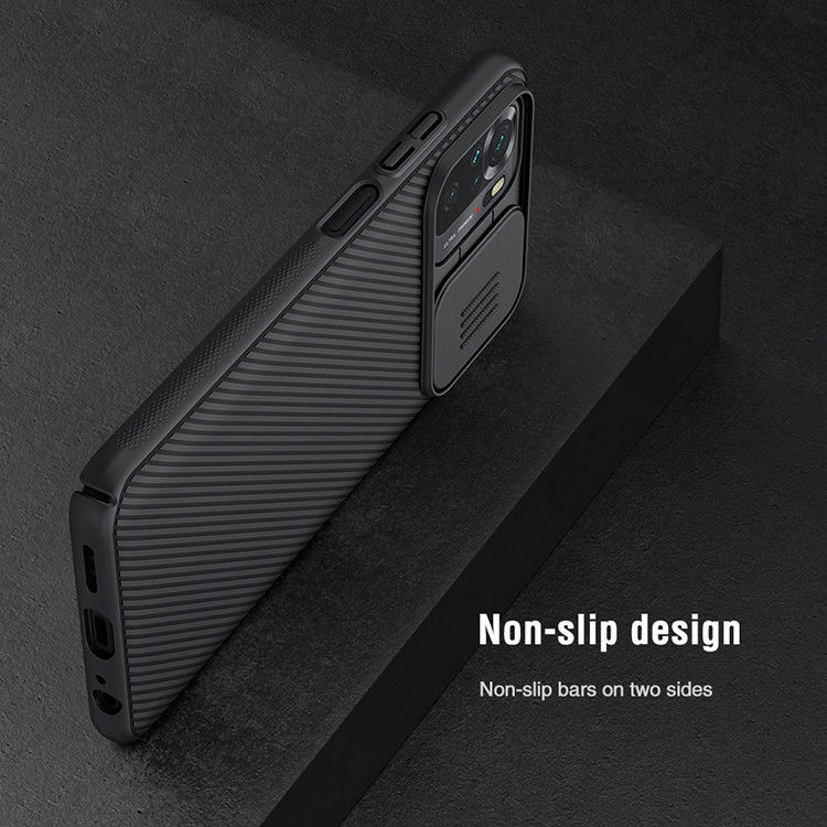 Nillkin CamShield Xiaomi Redmi Note 10/10S Hoesje Camera Slider Zwart afbeelding 10