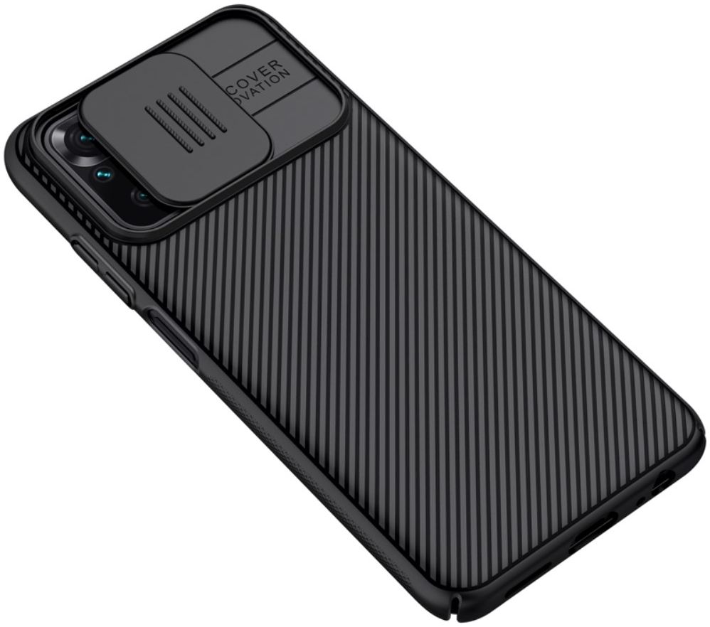 Nillkin CamShield Xiaomi Redmi Note 10/10S Hoesje Camera Slider Zwart afbeelding 17