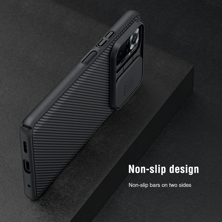 Nillkin CamShield Xiaomi Redmi Note 10 Pro Hoesje Camera Slider Blauw afbeelding 12