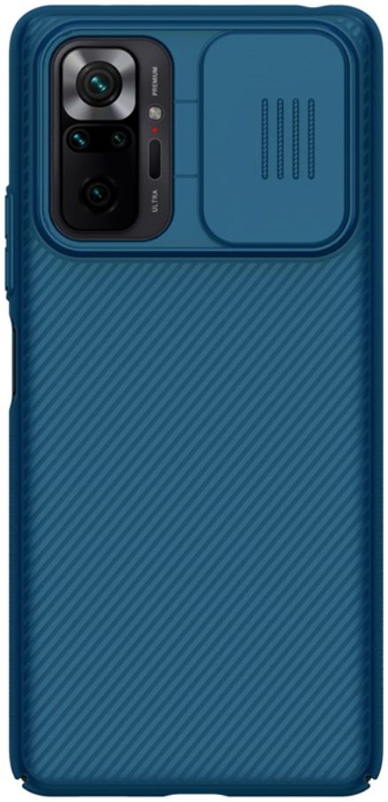 Nillkin CamShield Xiaomi Redmi Note 10 Pro Hoesje Camera Slider Blauw afbeelding 1