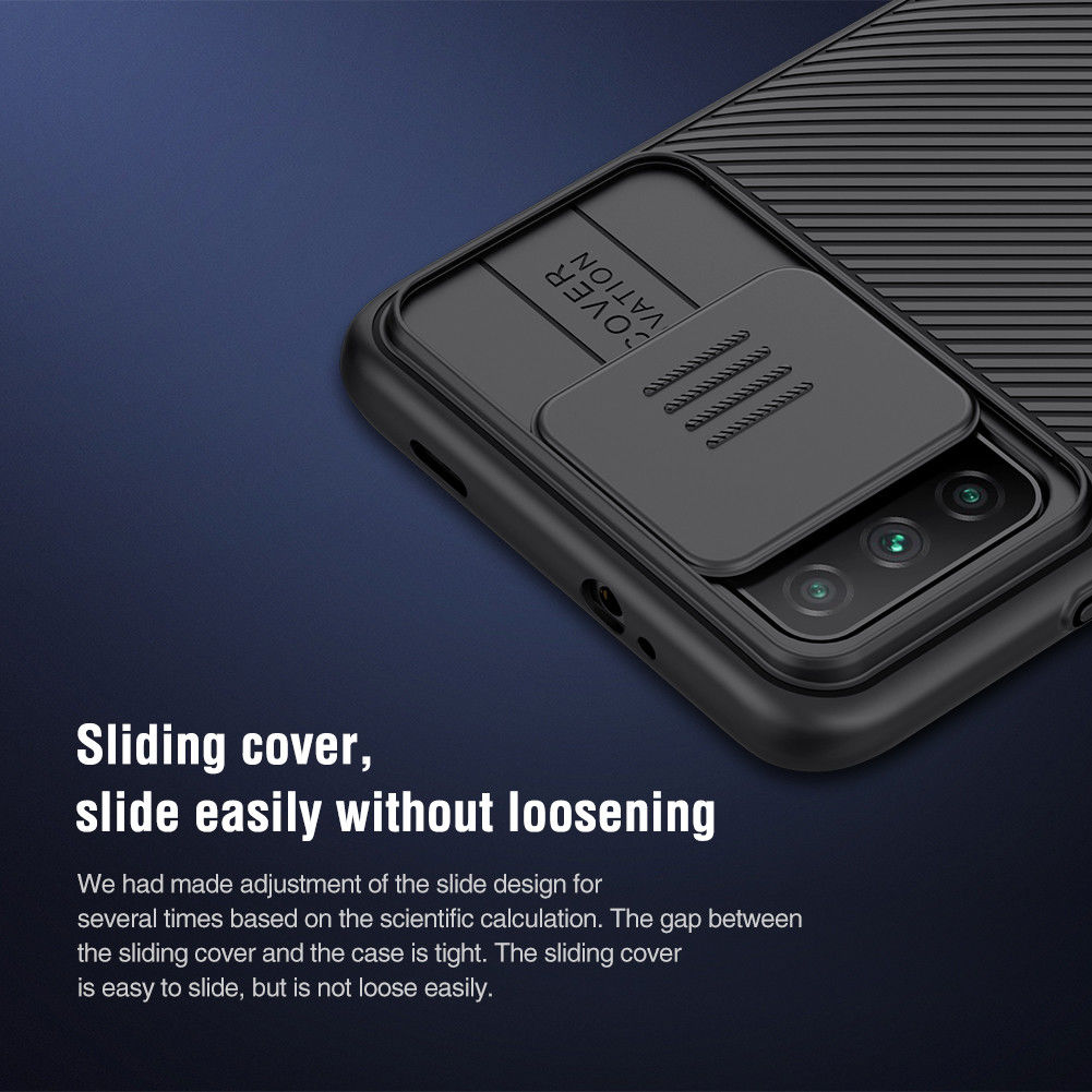 Nillkin CamShield Xiaomi Poco M3 Hoesje met Camera Slider Zwart afbeelding 12