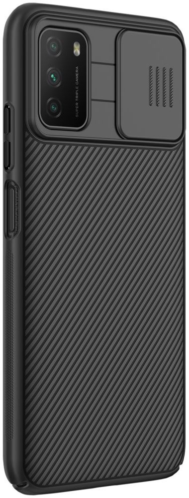 Nillkin CamShield Xiaomi Poco M3 Hoesje met Camera Slider Zwart afbeelding 14