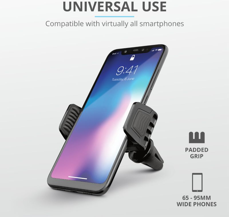 Trust Runo Universele Telefoonhouder Auto voor het Ventilatierooster afbeelding 5