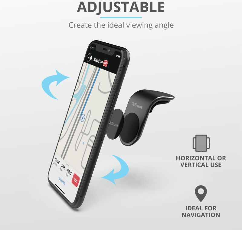 Trust Runo Universele Magnetische Ventilatierooster Telefoonhouder afbeelding 9