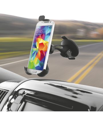 Trust Universele Auto Houder Smartphones 4 tot 6 Inch met Zuignap Houders