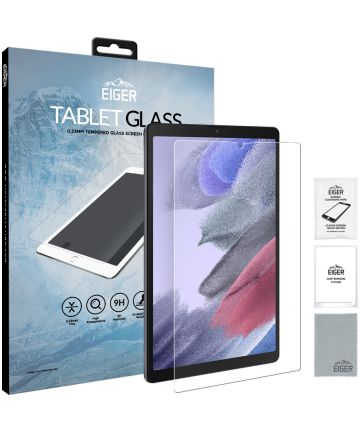 Eiger Samsung Galaxy Tab A7 Lite Tempered Glass Case Friendly Plat Screen Protectors