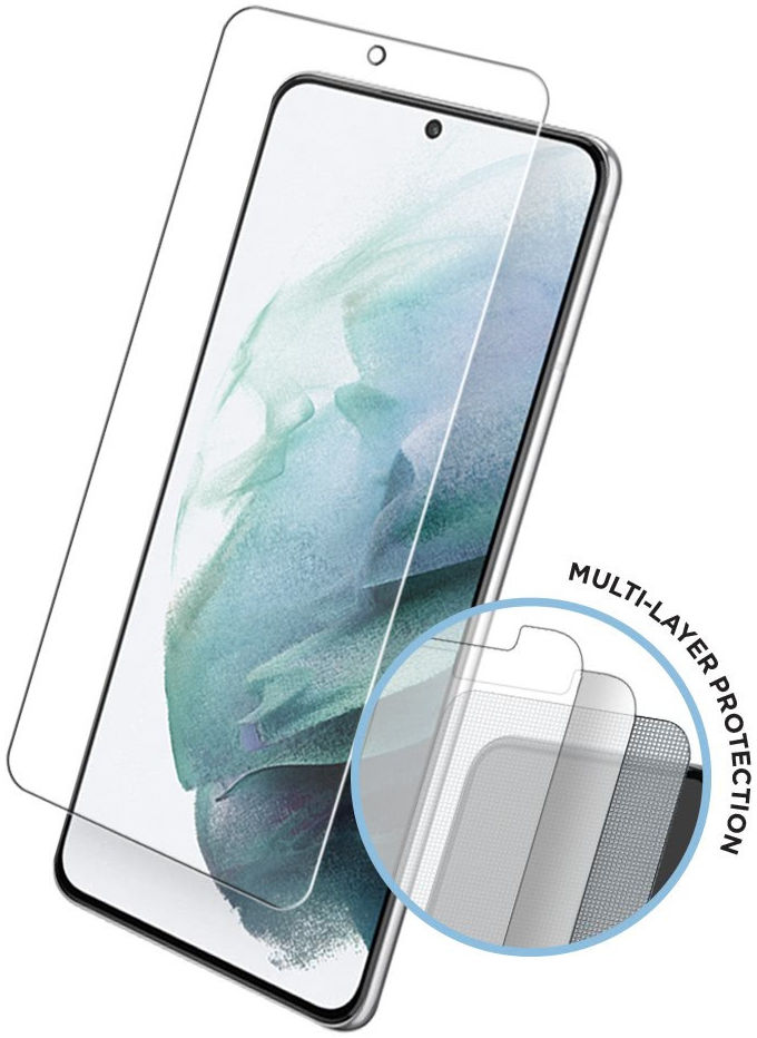 Eiger Samsung Galaxy S21 FE Display Folie Screen Protector (2-Pack) afbeelding 2