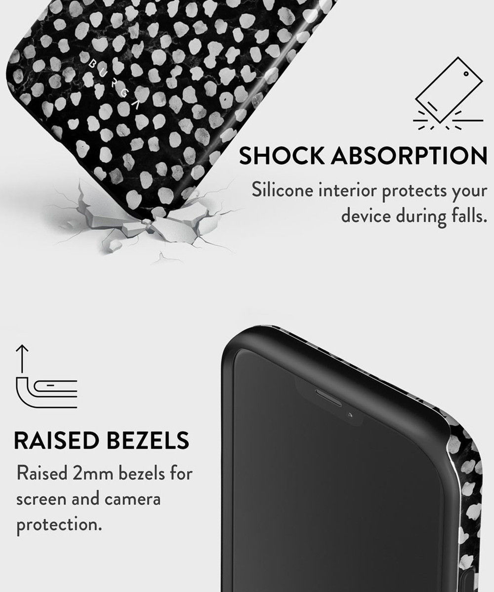 Burga Tough Case iPhone 12 / 12 Pro Hoesje Night Sky Print afbeelding 7