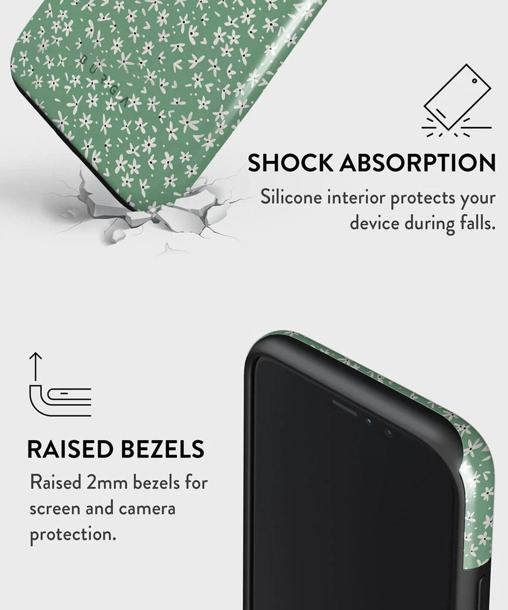 Burga Tough Case iPhone 12 Pro Max Hoesje Lush Meadows Print afbeelding 8