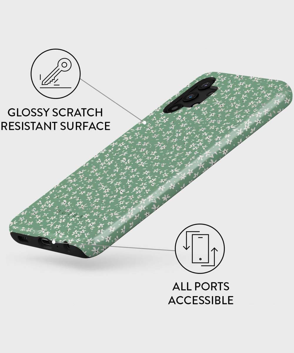 Burga Tough Case Samsung Galaxy A32 5G Hoesje Lush Meadows afbeelding 3
