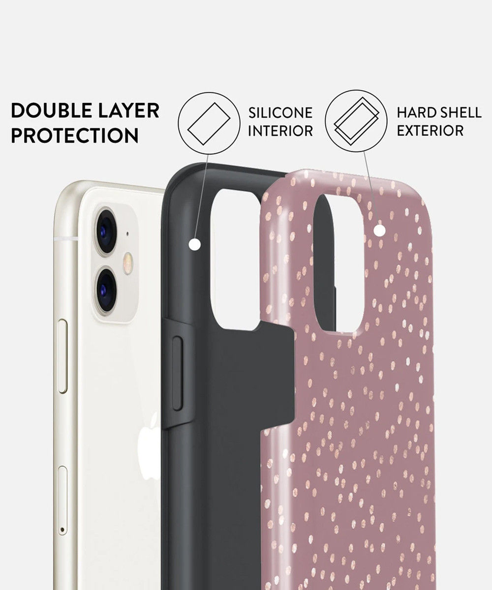 Burga Tough Case Apple iPhone 11 Hoesje Hot Cocoa Print | GSMpunt.nl