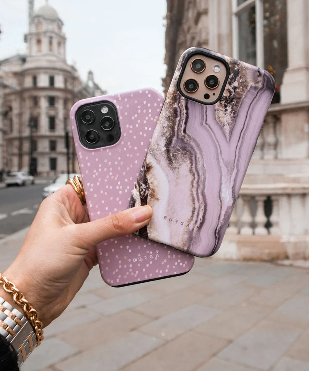 Burga Tough Case iPhone 12 Pro Max Hoesje Hot Cocoa Print afbeelding 2