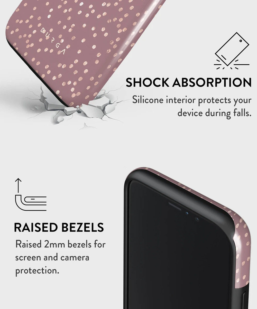 Burga Tough Case iPhone 12 Pro Max Hoesje Hot Cocoa Print afbeelding 7