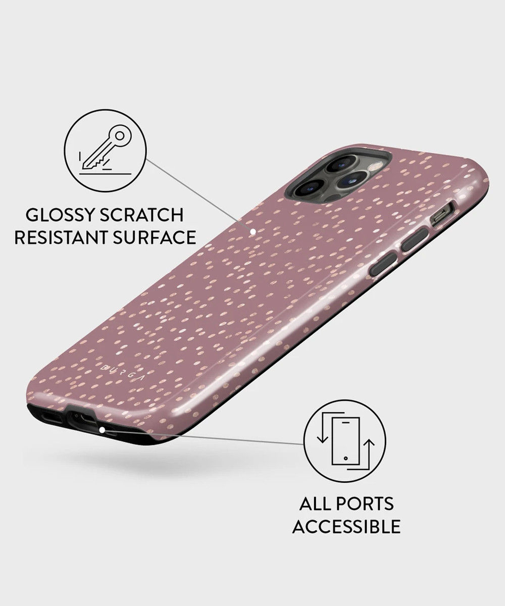 Burga Tough Case iPhone 12 Pro Max Hoesje Hot Cocoa Print afbeelding 8