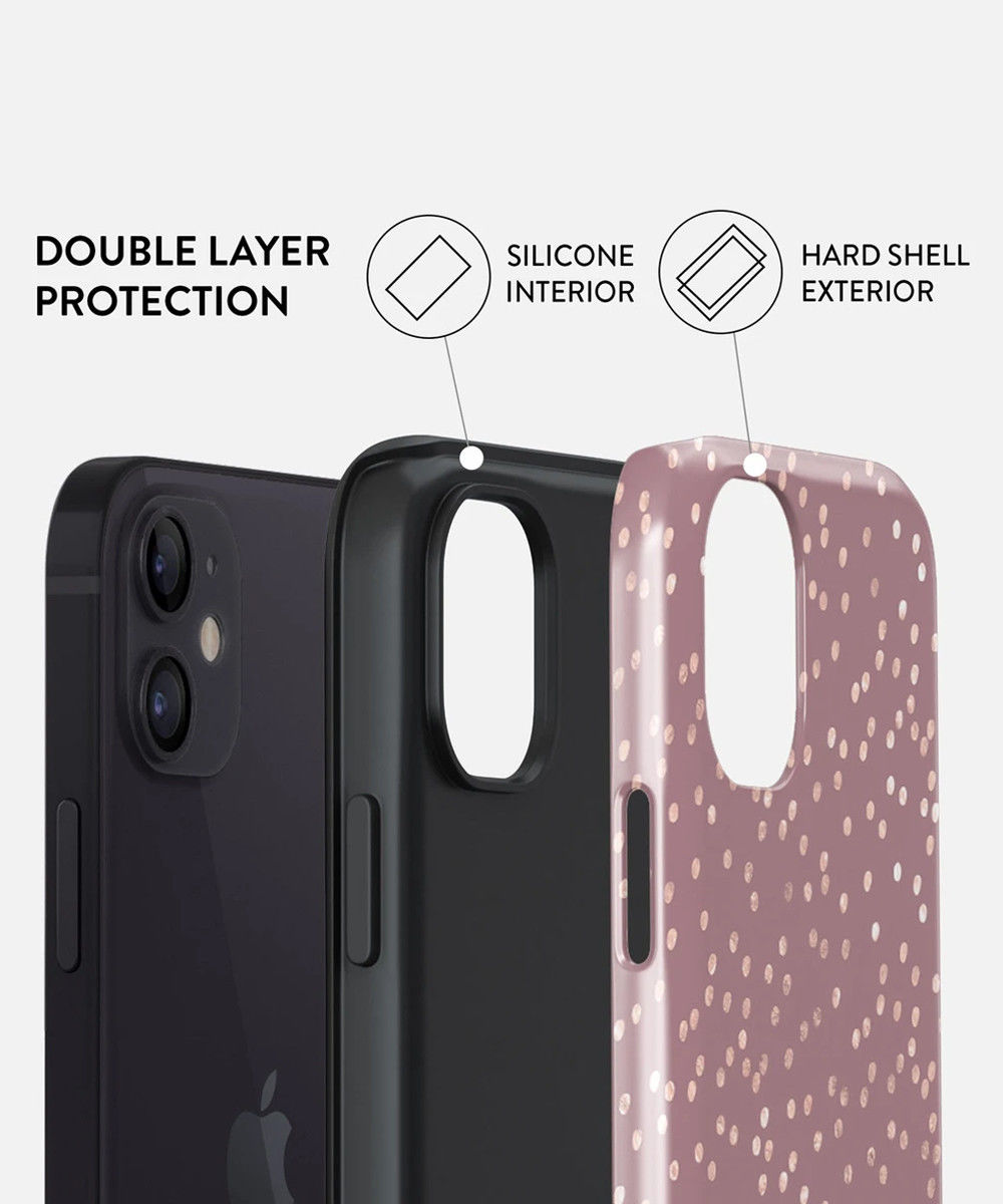Burga Tough Case iPhone 12 / 12 Pro Hoesje Hot Cocoa Print afbeelding 6