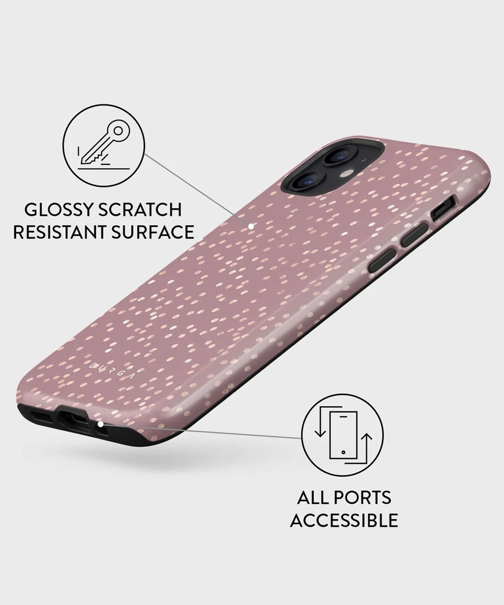 Burga Tough Case iPhone 12 / 12 Pro Hoesje Hot Cocoa Print afbeelding 8