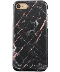 Burga Tough Case iPhone SE (2020/2022)/8/7 Hoesje Rose Gold Marble