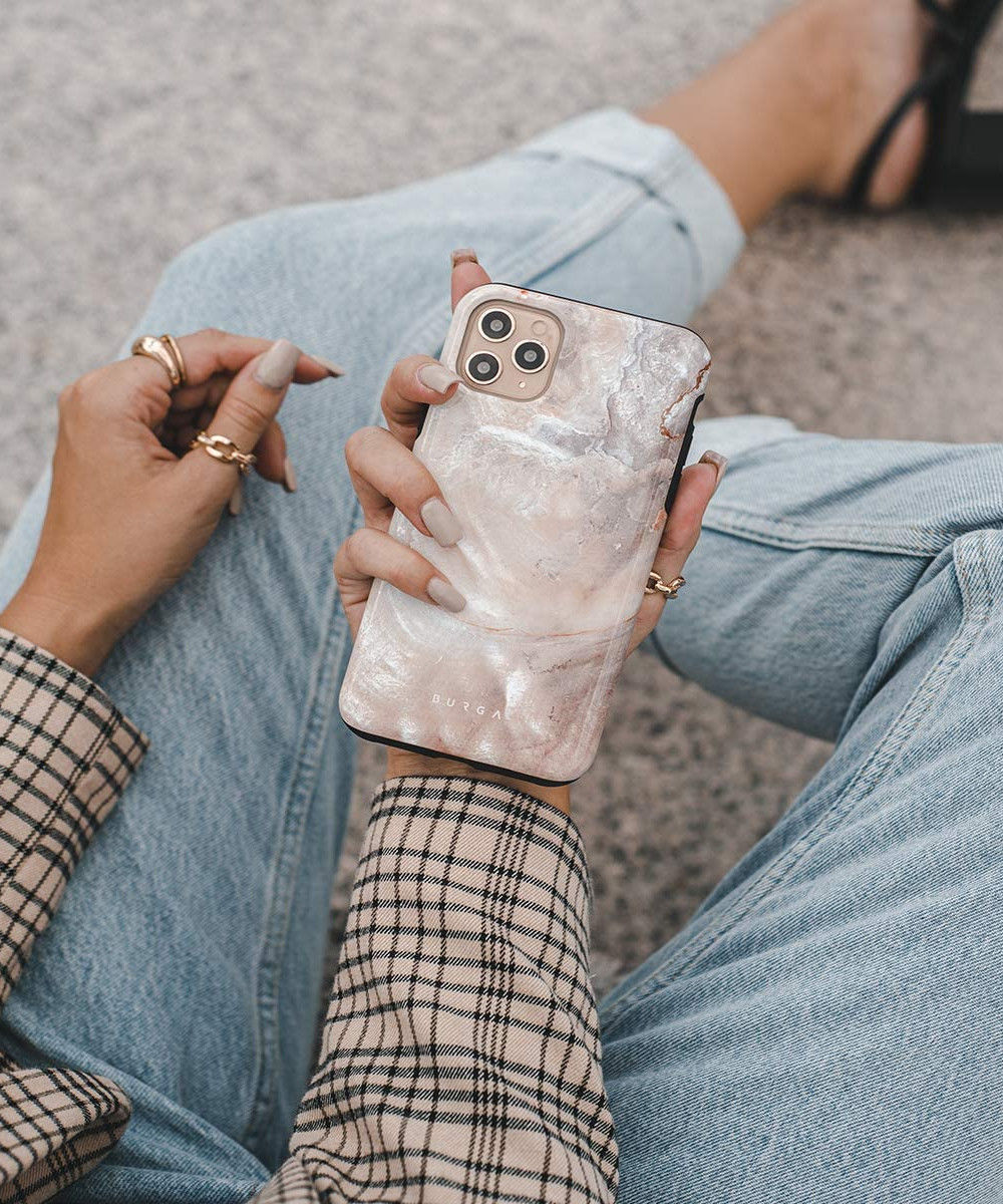 Burga Tough Case iPhone 12 Pro Max Hoesje Serene Sunset Print afbeelding 3