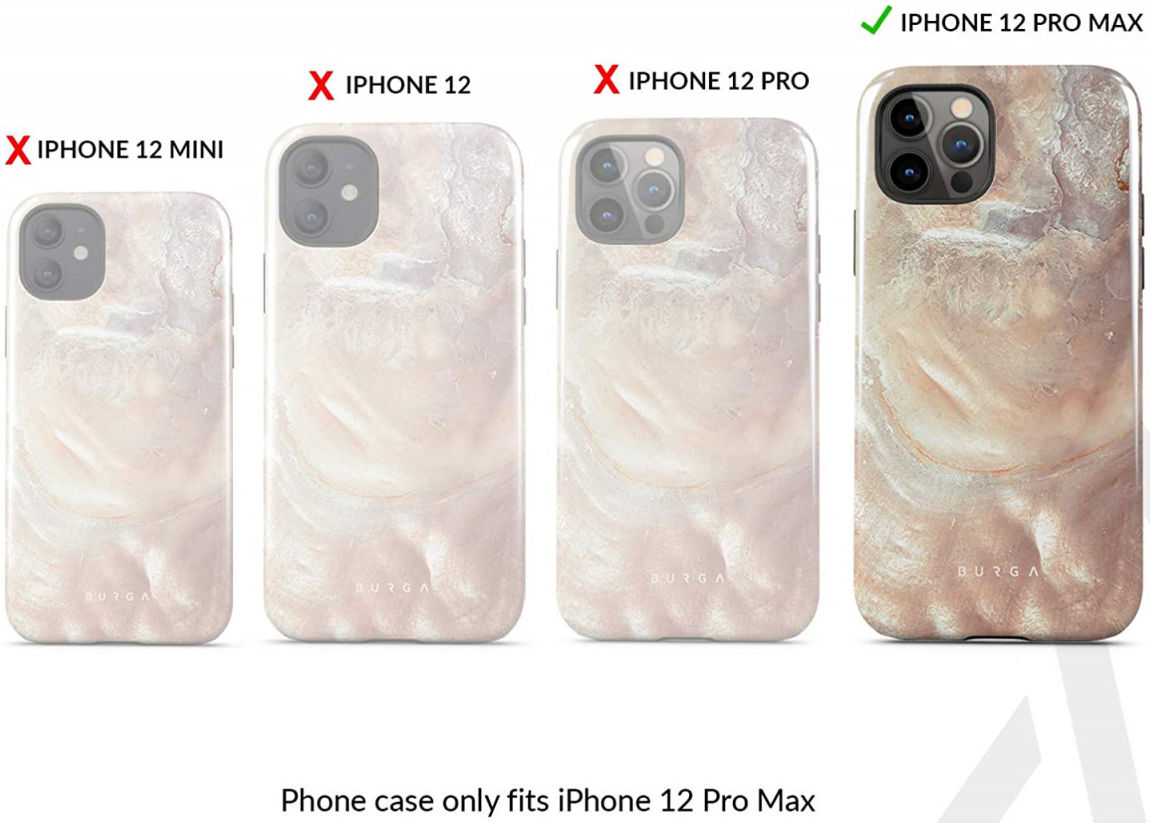 Burga Tough Case iPhone 12 Pro Max Hoesje Serene Sunset Print afbeelding 11