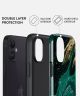 Burga Tough Case iPhone 12 Mini Hoesje Emerald Pool Print