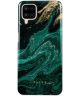 Burga Tough Case Samsung Galaxy A12 Hoesje Emerald Pool Print