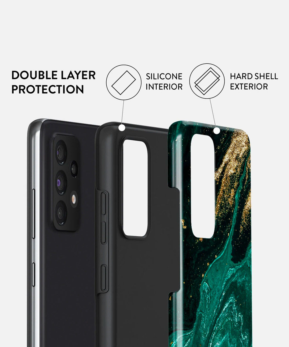 Burga Tough Case Samsung Galaxy A52 / A52S Hoesje Emerald Pool afbeelding 5