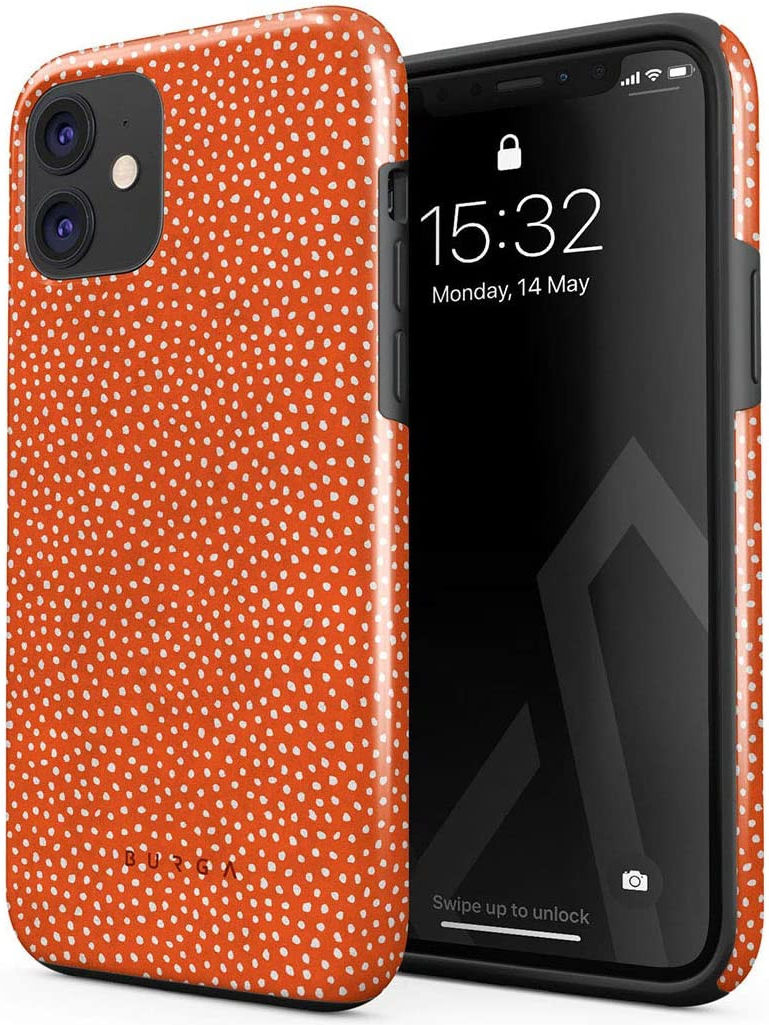 Burga Tough Case Apple iPhone 11 Hoesje Vintage Edition Print GSMpunt.nl