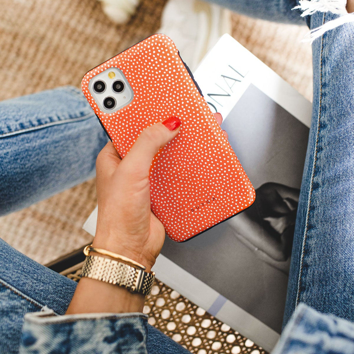 Burga Tough Case Samsung Galaxy A32 5G Hoesje Vintage Edition afbeelding 3