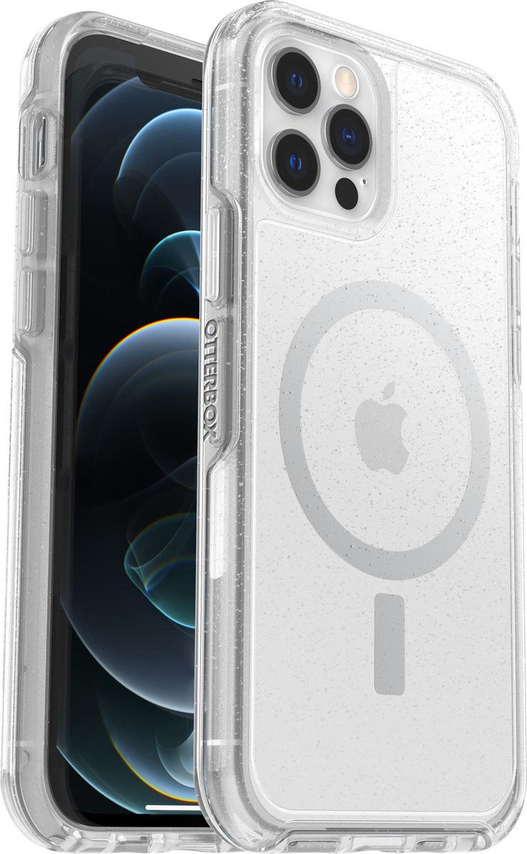 OtterBox Symmetry+ Apple iPhone 12 / 12 Pro Hoesje met MagSafe Glitter afbeelding 1