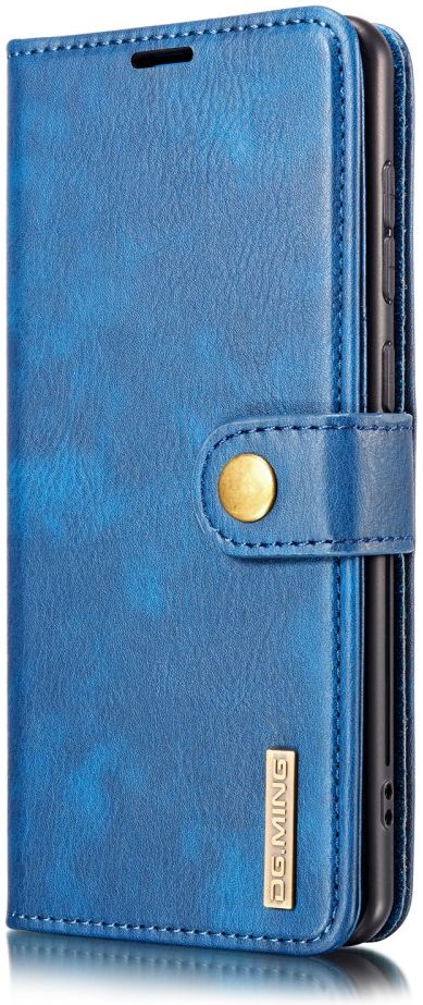 Samsung Galaxy A21s Hoesje 2-in-1 Book Case en Back Cover Blauw afbeelding 7