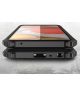 Samsung Galaxy A52 / A52S Hoesje Shock Proof Hybride Back Cover Roze