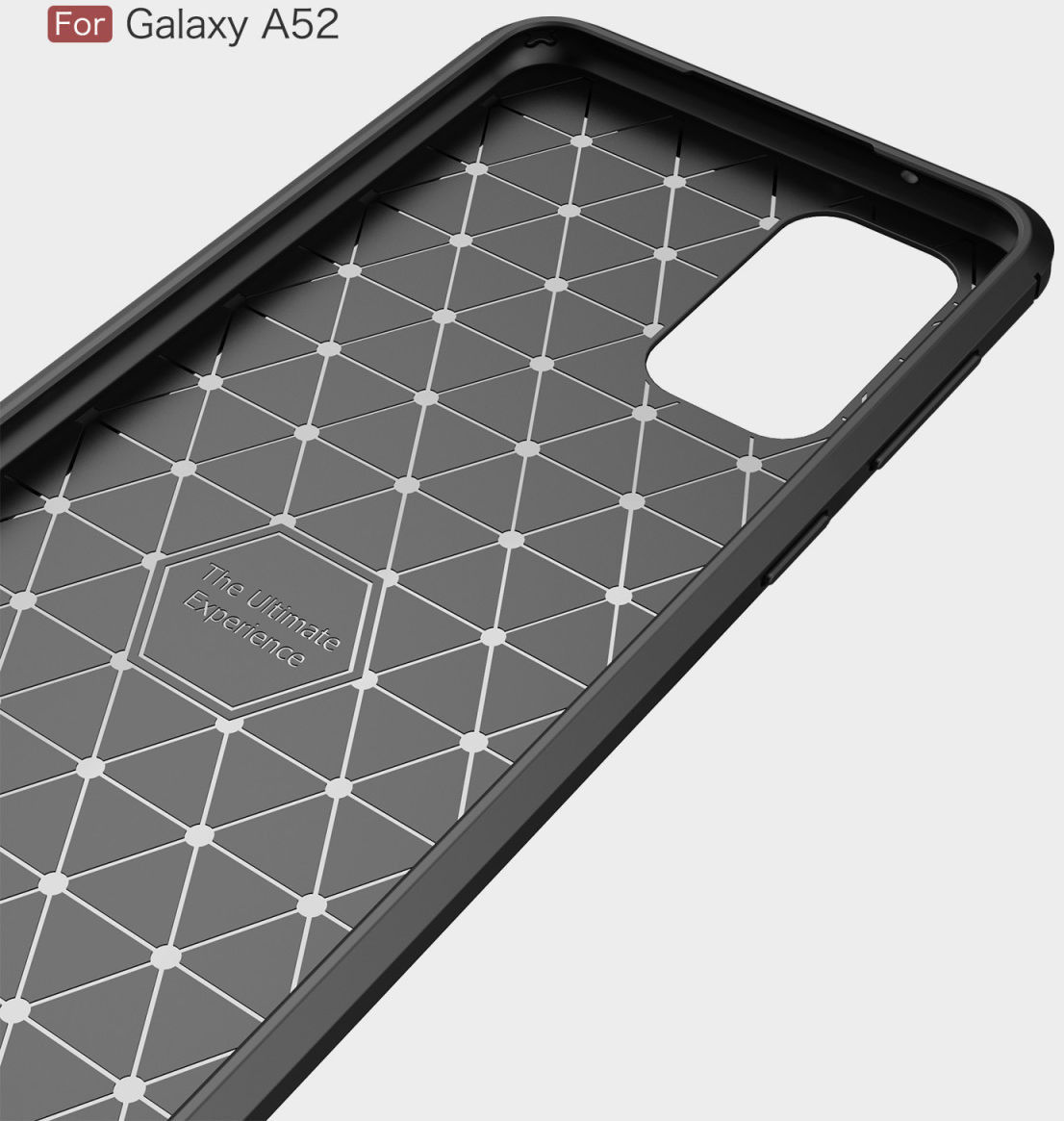 Samsung Galaxy A52 / A52S Hoesje Geborsteld TPU Flexibele Back Cover Blauw afbeelding 9