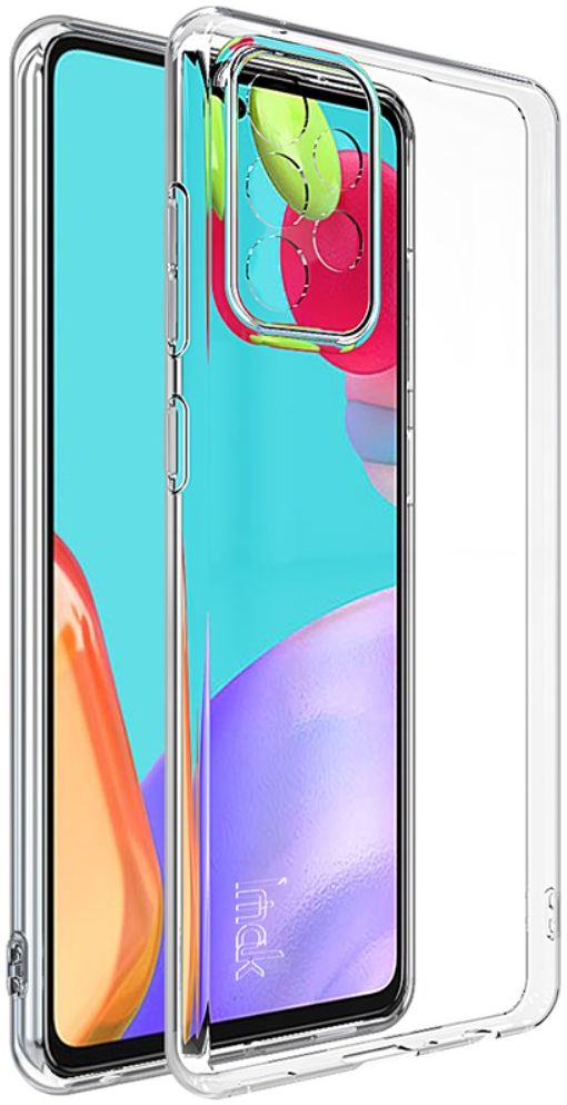 IMAK UX-5 Samsung Galaxy A52 / A52S Transparant Hoesje Dun TPU afbeelding 1