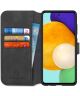DG Ming Samsung Galaxy A52 / A52S Hoesje Retro Wallet Book Case Zwart